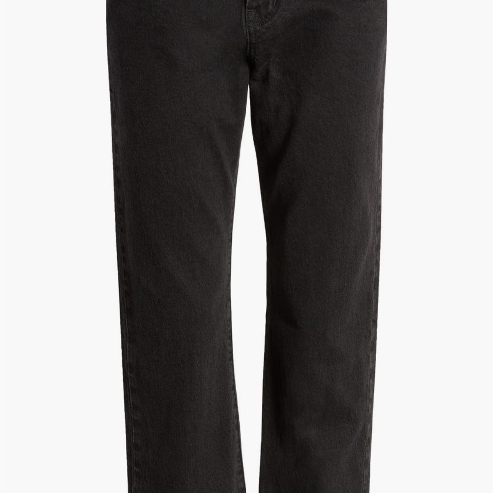 Madewell Women’s Black Jeans, curvy 90s straight leg